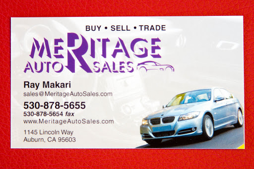 Auto Repair Shop «Meritage Automotive», reviews and photos, 1145 Lincoln Way, Auburn, CA 95603, USA