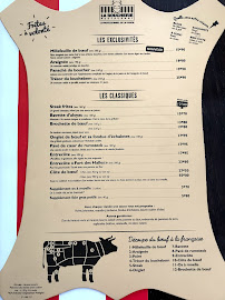 Restaurant La Boucherie à Les Ulis menu
