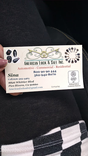Locksmith «American Lock & Safe», reviews and photos, 8826 Whittier Blvd, Pico Rivera, CA 90660, USA