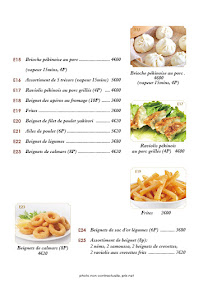 Restaurant chinois Autour d'Olivet à Olivet (la carte)