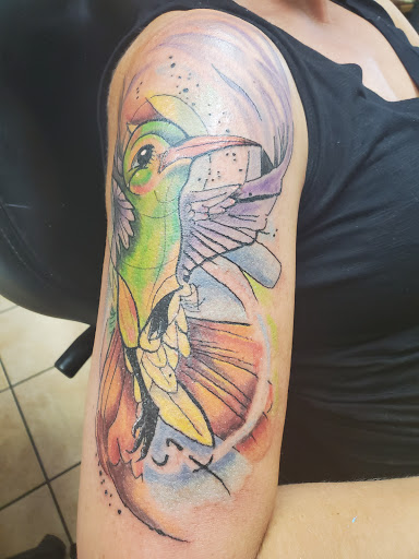 Explore texas longhorn tattoo ideas, creative tattoo ideas in Sioux Falls, available at Alien & Co.