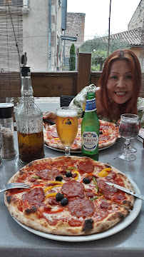Plats et boissons du L'al Dente Pizzeria-Restaurant à Auvillar - n°5