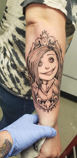 Explore jessica tattoo ideas, creative tattoo ideas in Marietta, available at Monkeys Uncle Tattoo