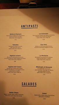 Pizzeria Iovine's. à Paris carte