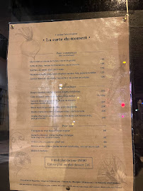 Menu du Restaurant Le Barrio à Avignon