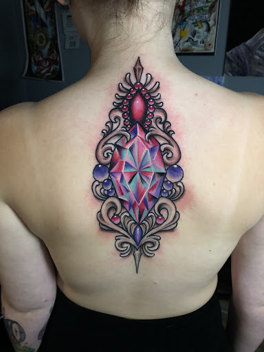 Explore bum tattoo ideas, creative tattoo ideas in Asheboro, available at BlackHeart Tattoo