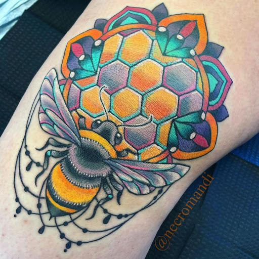 Explore monster high tattoo ideas, creative tattoo ideas in Virginia Beach, available at Studio Evolve