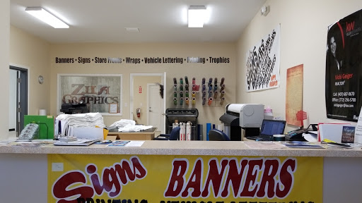 Sign Shop «Zila Vinyl Graphics», reviews and photos, 203 NW St James Dr, Port St Lucie, FL 34983, USA