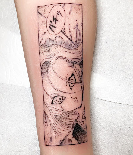 Explore women back tattoo ideas, creative tattoo ideas in New Orleans, available at Lucky Dagger Tattoo