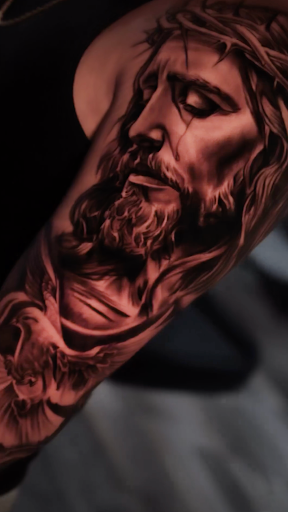 Explore spaceship tattoo ideas, creative tattoo ideas in San Antonio, available at Firme Copias Tattoo Studio