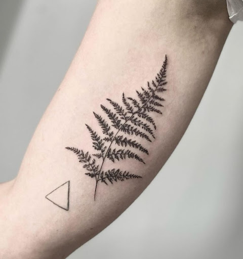 Explore amethyst tattoo ideas, creative tattoo ideas in Schaumburg, available at Atmosphere Tattoo Gallery - Schaumburg