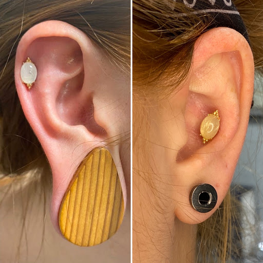 Explore uplifting tattoo ideas, creative tattoo ideas in Bloomington, available at Evil by the Needle Custom Tattoo and Piercing Studio