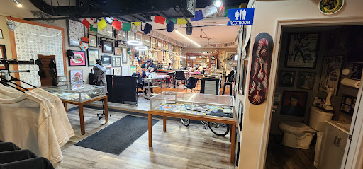 Explore chicano chest tattoo ideas, creative tattoo ideas in Bloomington, available at Illinois Tattoo Co