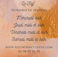Restaurant Restaurant Le Fief à Pont-l'Abbé - menu / carte