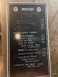 Menu du Le Bistrot des Carmes à Toulouse