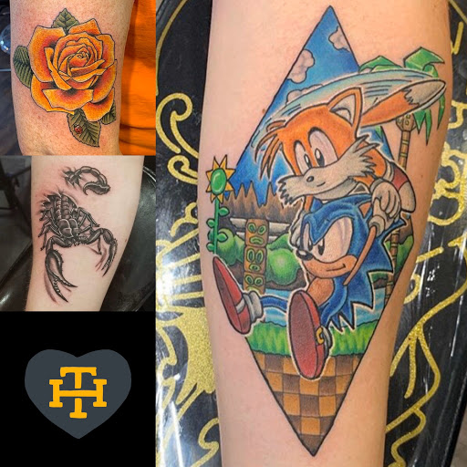 Explore nut and bolt tattoo ideas, creative tattoo ideas in Sioux Falls, available at Heart Tattoo