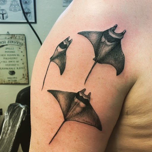 Explore the crow tattoo ideas, creative tattoo ideas in Saint Helens, available at Real Eye Zing Art