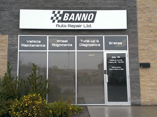 Banno Auto Repair Ltd., 2850 107 Ave SE #110, Calgary, AB T2Z 3R7, Canada, 