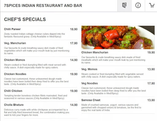 7Spices Indian Restaurant & Bar
