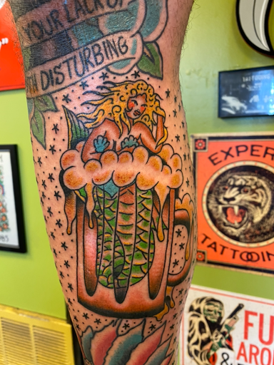 Explore forearm tattoo cover up ideas, creative tattoo ideas in Lawton, available at Liberty Port Tattoo