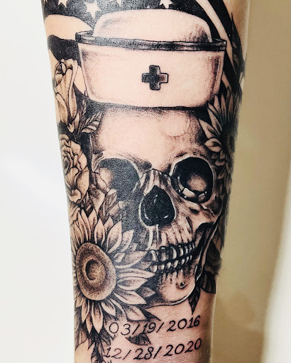 Explore mens family tattoo ideas, creative tattoo ideas in Sioux City, available at Inkspired Atelier