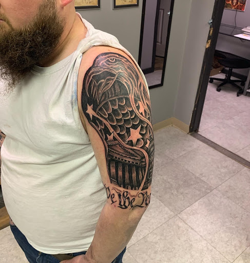 Explore indiana jones tattoo ideas, creative tattoo ideas in Hudson Falls, available at ALTERED ADDICTION TATTOOS