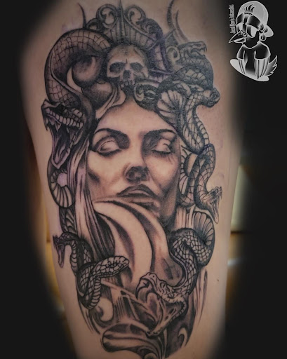 Explore squid tattoo ideas, creative tattoo ideas in Nashville, available at RedBird Tattoo