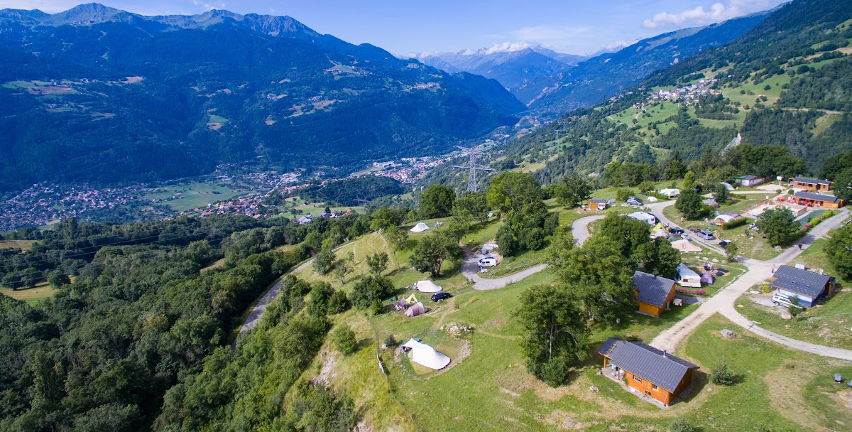 Camping Le Bioley à La Plagne-Tarentaise (Savoie 73)