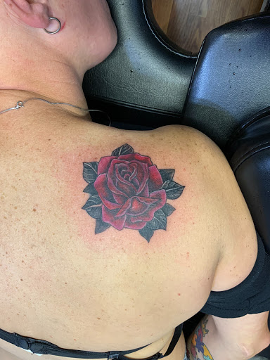 Explore tribal bear tattoo ideas, creative tattoo ideas in Butler, available at Kryptic Skin Tattoo