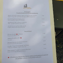 Menu / carte de Osteria del Boccondivino à Bra