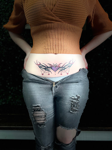 Explore feminine leg tattoo ideas, creative tattoo ideas in Chattanooga, available at Southern Soul Tattoo & Piercing Studio