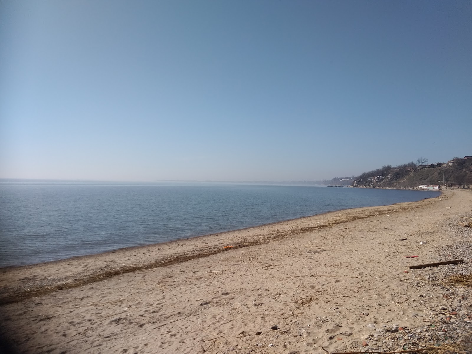 Sobachiy Plyazh'in fotoğrafı geniş plaj ile birlikte