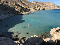 Zdjęcie Tati beach otoczony górami