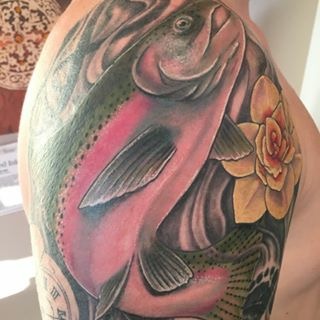 Explore male stomach tattoo ideas, creative tattoo ideas in Coquille, available at Inspired Ink Tattoo Shop