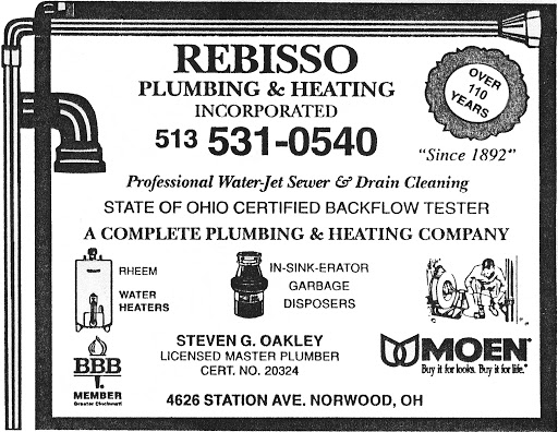 Rebisso Plumbing & Heating in Cincinnati, Ohio