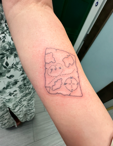 Explore male hand tattoo ideas, creative tattoo ideas in Peoria, available at The Ink Bar