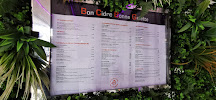 Restaurant BCBG - Bon Cidre Bonne Galette à La Baule-Escoublac (la carte)
