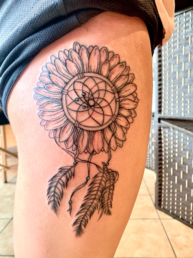 Explore hawaii flower tattoo ideas, creative tattoo ideas in Berwick, available at Truth Custom Tattoo, Design & Gallery