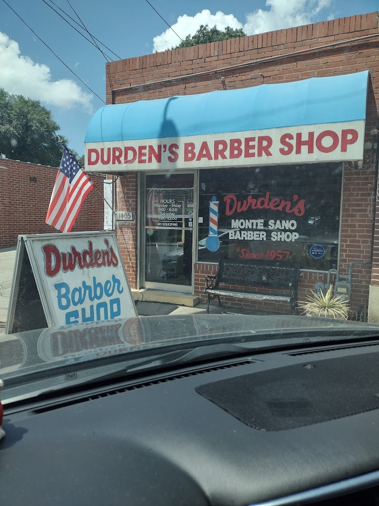 Durdens barber shop 30904