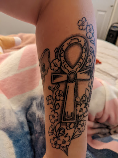 Explore irish sleeve tattoo ideas, creative tattoo ideas in Crystal City, available at Estro Ink