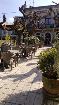 Atmosphère du Sarl les Airelles-Apparthôtel les Tilleuls-Restaurant Le Médiéval à Saint-Macaire - n°7