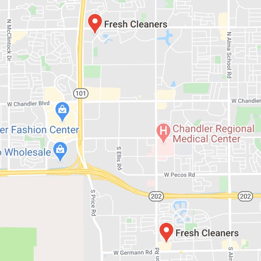 Dry Cleaner «Fresh Cleaners», reviews and photos, 1900 W Germann Rd, Chandler, AZ 85286, USA