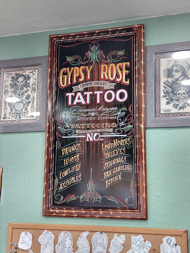 Tattoo Shop «Gypsy Rose Tattoo», reviews and photos, 1505 E Thomas Rd, Phoenix, AZ 85014, USA