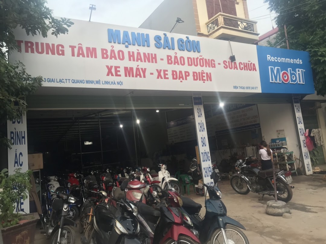 Cửa hàng sửa chữa & mua bán xe máy, xe đạp điện Mạnh Sai Gòn