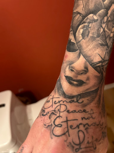 Explore grandkids tattoo ideas, creative tattoo ideas in Hillsborough, available at Rorschach Gallery 2.0
