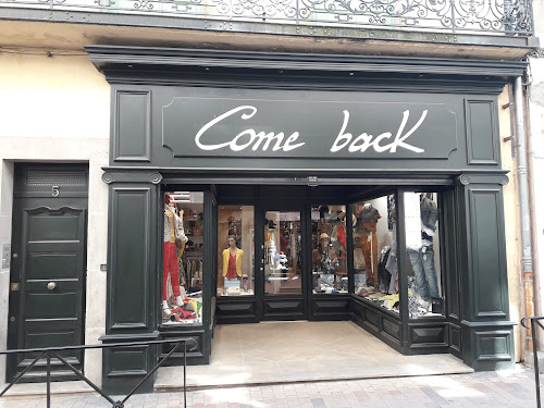 Magasin de vêtements Come Back Carcassonne