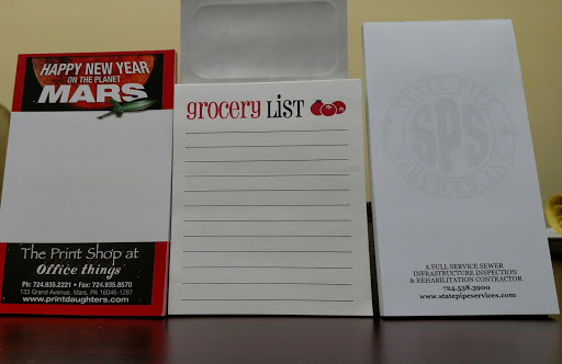 Commercial Printer «The Print Shop», reviews and photos, 133 Grand Ave, Mars, PA 16046, USA