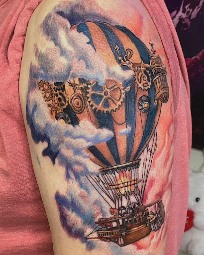 Explore fine line name tattoo ideas, creative tattoo ideas in Marietta, available at Monkeys Uncle Tattoo