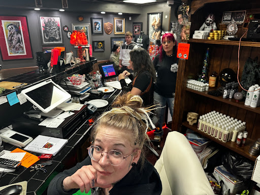 Explore women's arm tattoos ideas, creative tattoo ideas in Bridgeport, available at Breaking skin tattoo and body piercing