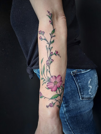 Explore 49ers tattoo ideas, creative tattoo ideas in Great Falls, available at Sparrows and Arrows Tattoo